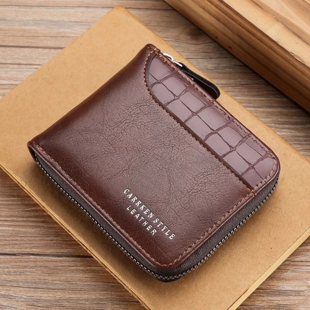New PU Leather Men’s Wallet Zi - Luxury Bags News recension och pris