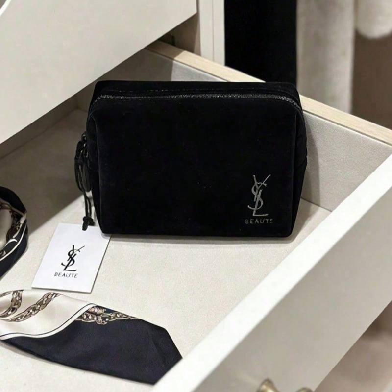 YSL Style Black Printed Cosmet - Women Luxury Bags Ysl recension och pris