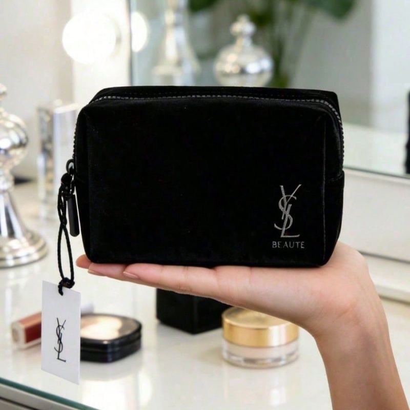 YSL Style Black Printed Cosmet - Women Luxury Bags Ysl recension och pris